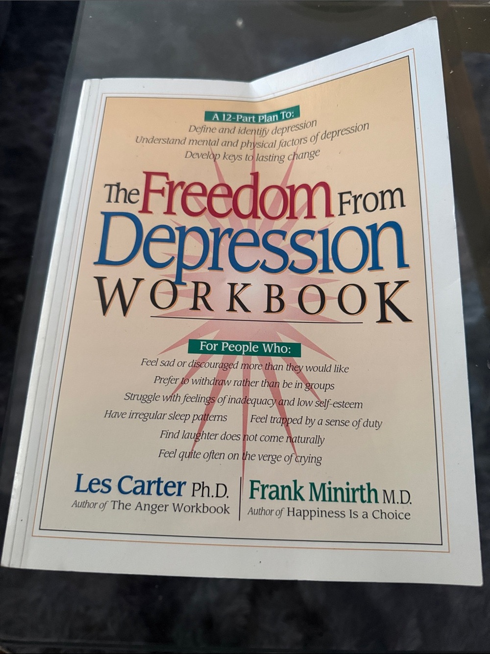 Don't Give in to Depression! Workbook - Beige Cover